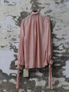 INTO THE EAST 25 Autumn/Winter Tie Silk Top Shirt/Embroidered Button Tussah Silk Vest/Shorts ITE-E1DGAW019PK20TP-FEN Shirt